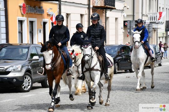 Majowa parada koni w Krasnymstawie. Dzień pełen atrakcji  [GALERIA ZDJĘĆ]