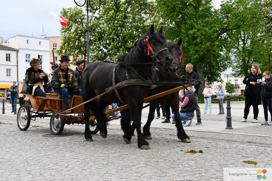 Majowa parada koni w Krasnymstawie. Dzień pełen atrakcji  [GALERIA ZDJĘĆ]