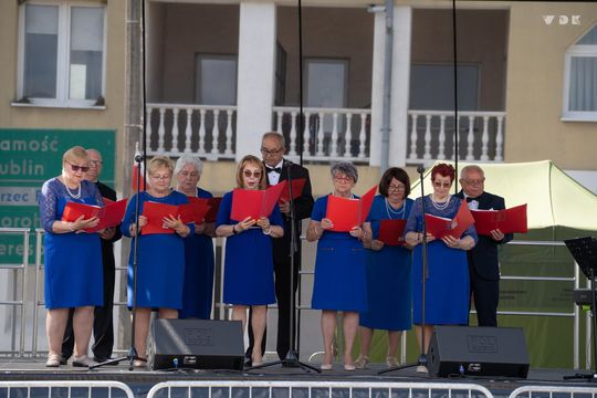 Miejskie Obchody Święta Konstytucji Trzeciego Maja we Włodawie [GALERIA ZDJĘĆ]