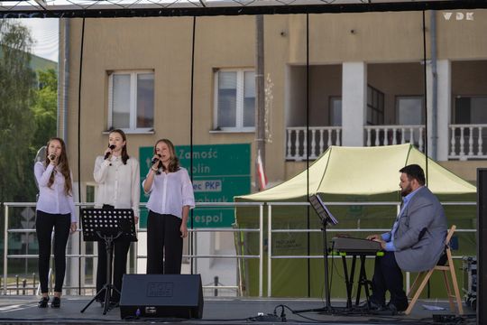 Miejskie Obchody Święta Konstytucji Trzeciego Maja we Włodawie [GALERIA ZDJĘĆ]