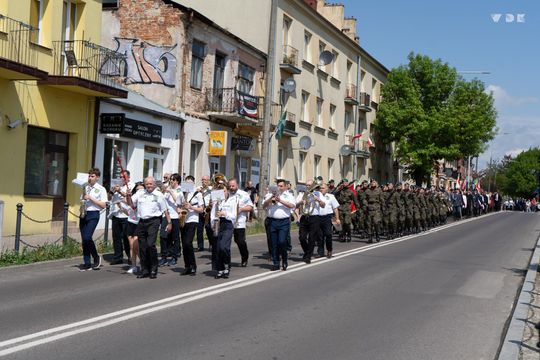 Miejskie Obchody Święta Konstytucji Trzeciego Maja we Włodawie [GALERIA ZDJĘĆ]