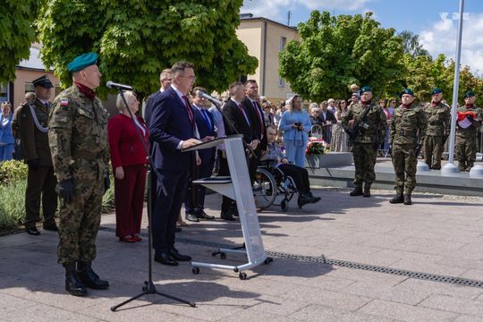 Miejskie Obchody Święta Konstytucji Trzeciego Maja we Włodawie [GALERIA ZDJĘĆ]