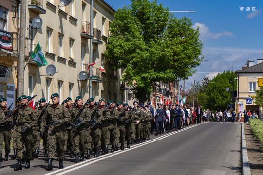 Miejskie Obchody Święta Konstytucji Trzeciego Maja we Włodawie [GALERIA ZDJĘĆ]