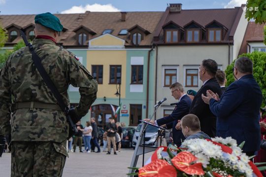 Miejskie Obchody Święta Konstytucji Trzeciego Maja we Włodawie [GALERIA ZDJĘĆ]