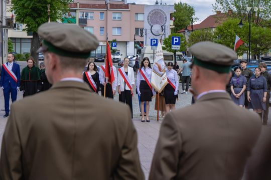 Miejskie Obchody Święta Konstytucji Trzeciego Maja we Włodawie [GALERIA ZDJĘĆ]