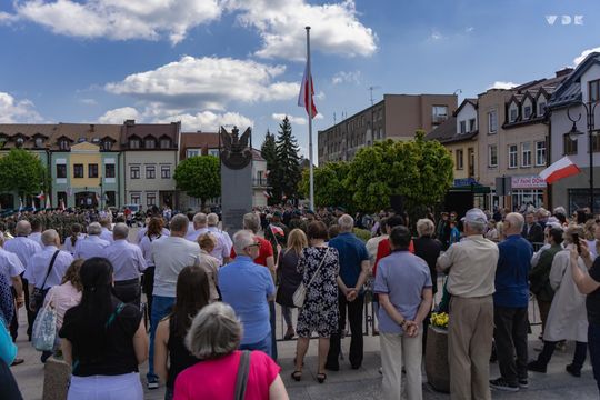 Miejskie Obchody Święta Konstytucji Trzeciego Maja we Włodawie [GALERIA ZDJĘĆ]