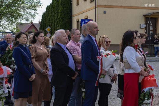 Miejskie Obchody Święta Konstytucji Trzeciego Maja we Włodawie [GALERIA ZDJĘĆ]