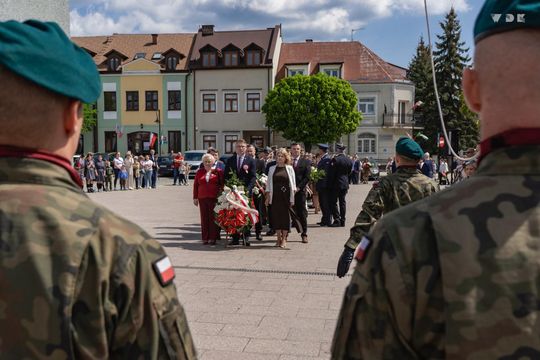 Miejskie Obchody Święta Konstytucji Trzeciego Maja we Włodawie [GALERIA ZDJĘĆ]