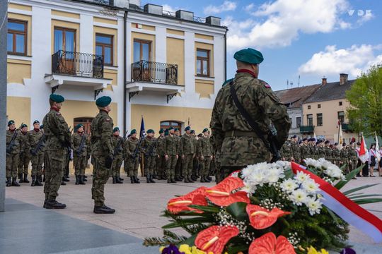 Miejskie Obchody Święta Konstytucji Trzeciego Maja we Włodawie [GALERIA ZDJĘĆ]