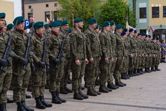 Miejskie Obchody Święta Konstytucji Trzeciego Maja we Włodawie [GALERIA ZDJĘĆ]