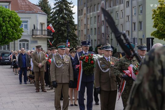 Miejskie Obchody Święta Konstytucji Trzeciego Maja we Włodawie [GALERIA ZDJĘĆ]