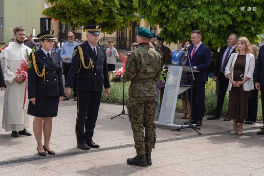 Miejskie Obchody Święta Konstytucji Trzeciego Maja we Włodawie [GALERIA ZDJĘĆ]