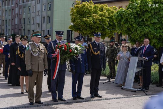 Miejskie Obchody Święta Konstytucji Trzeciego Maja we Włodawie [GALERIA ZDJĘĆ]