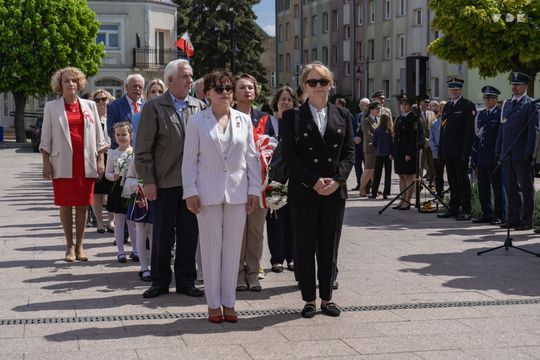 Miejskie Obchody Święta Konstytucji Trzeciego Maja we Włodawie [GALERIA ZDJĘĆ]