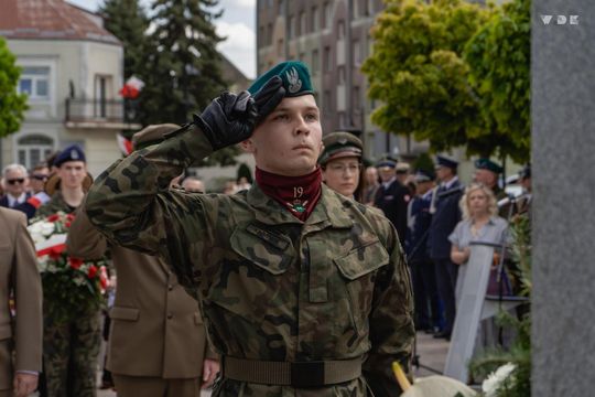 Miejskie Obchody Święta Konstytucji Trzeciego Maja we Włodawie [GALERIA ZDJĘĆ]