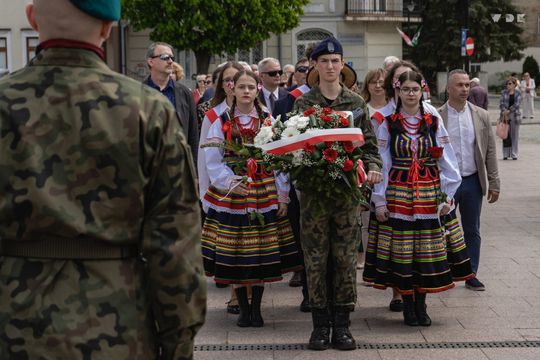 Miejskie Obchody Święta Konstytucji Trzeciego Maja we Włodawie [GALERIA ZDJĘĆ]
