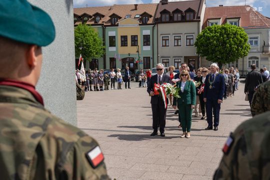 Miejskie Obchody Święta Konstytucji Trzeciego Maja we Włodawie [GALERIA ZDJĘĆ]