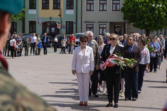 Miejskie Obchody Święta Konstytucji Trzeciego Maja we Włodawie [GALERIA ZDJĘĆ]