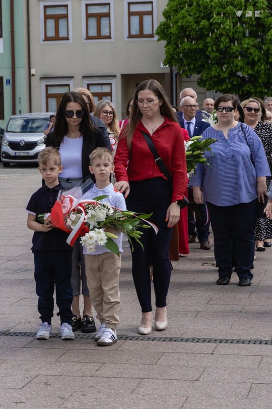 Miejskie Obchody Święta Konstytucji Trzeciego Maja we Włodawie [GALERIA ZDJĘĆ]