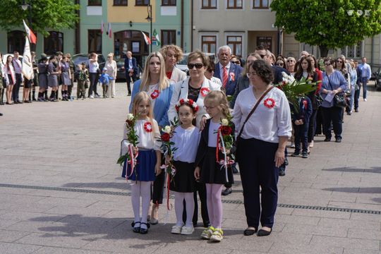 Miejskie Obchody Święta Konstytucji Trzeciego Maja we Włodawie [GALERIA ZDJĘĆ]