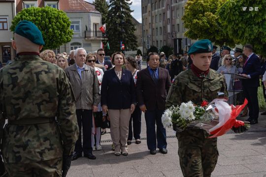 Miejskie Obchody Święta Konstytucji Trzeciego Maja we Włodawie [GALERIA ZDJĘĆ]