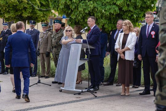 Miejskie Obchody Święta Konstytucji Trzeciego Maja we Włodawie [GALERIA ZDJĘĆ]