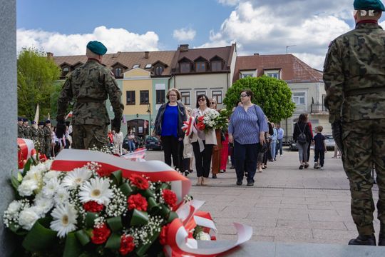 Miejskie Obchody Święta Konstytucji Trzeciego Maja we Włodawie [GALERIA ZDJĘĆ]