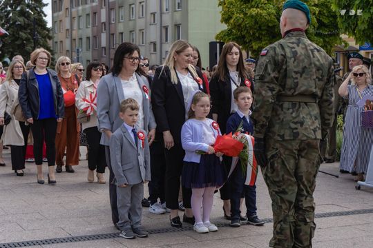 Miejskie Obchody Święta Konstytucji Trzeciego Maja we Włodawie [GALERIA ZDJĘĆ]