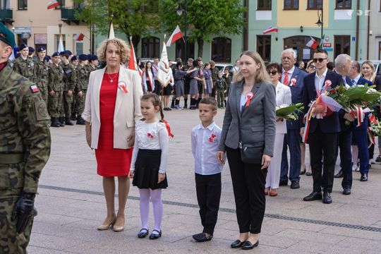 Miejskie Obchody Święta Konstytucji Trzeciego Maja we Włodawie [GALERIA ZDJĘĆ]
