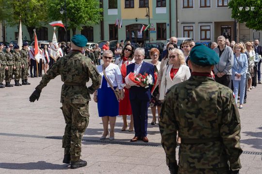 Miejskie Obchody Święta Konstytucji Trzeciego Maja we Włodawie [GALERIA ZDJĘĆ]
