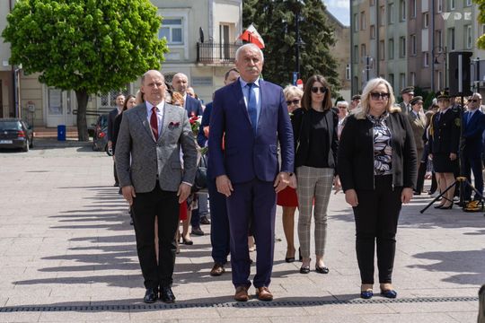 Miejskie Obchody Święta Konstytucji Trzeciego Maja we Włodawie [GALERIA ZDJĘĆ]