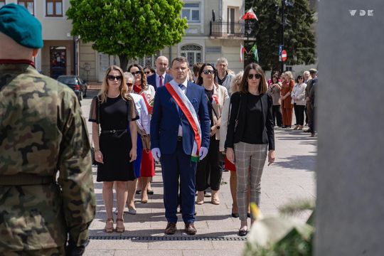 Miejskie Obchody Święta Konstytucji Trzeciego Maja we Włodawie [GALERIA ZDJĘĆ]