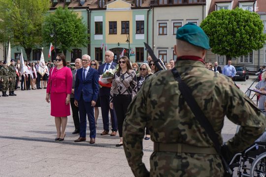 Miejskie Obchody Święta Konstytucji Trzeciego Maja we Włodawie [GALERIA ZDJĘĆ]