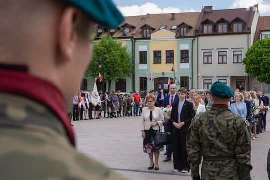 Miejskie Obchody Święta Konstytucji Trzeciego Maja we Włodawie [GALERIA ZDJĘĆ]