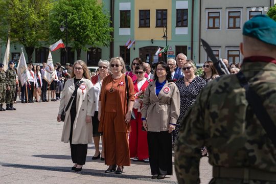 Miejskie Obchody Święta Konstytucji Trzeciego Maja we Włodawie [GALERIA ZDJĘĆ]
