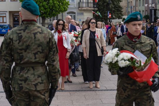 Miejskie Obchody Święta Konstytucji Trzeciego Maja we Włodawie [GALERIA ZDJĘĆ]