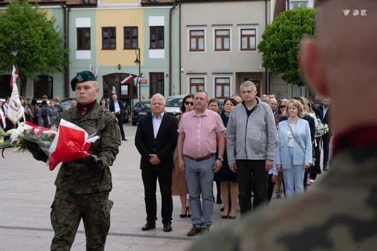 Miejskie Obchody Święta Konstytucji Trzeciego Maja we Włodawie [GALERIA ZDJĘĆ]