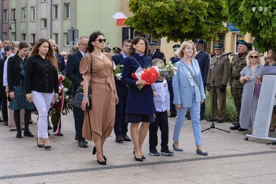 Miejskie Obchody Święta Konstytucji Trzeciego Maja we Włodawie [GALERIA ZDJĘĆ]