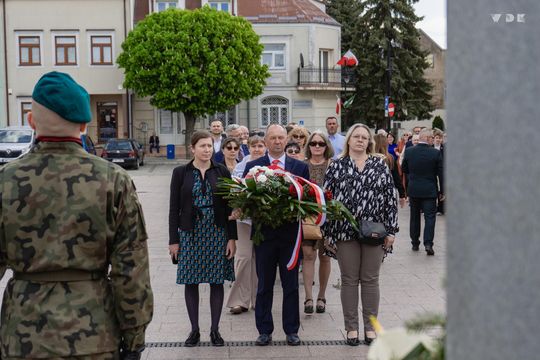 Miejskie Obchody Święta Konstytucji Trzeciego Maja we Włodawie [GALERIA ZDJĘĆ]