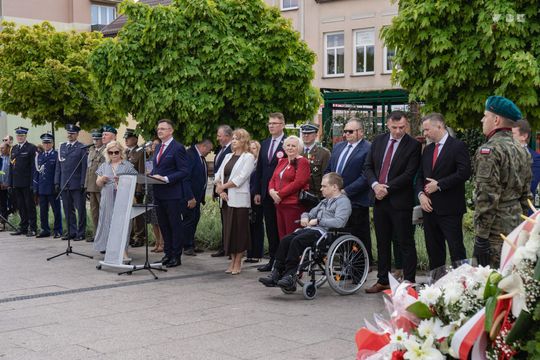 Miejskie Obchody Święta Konstytucji Trzeciego Maja we Włodawie [GALERIA ZDJĘĆ]
