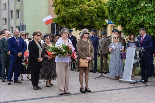 Miejskie Obchody Święta Konstytucji Trzeciego Maja we Włodawie [GALERIA ZDJĘĆ]