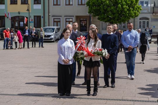 Miejskie Obchody Święta Konstytucji Trzeciego Maja we Włodawie [GALERIA ZDJĘĆ]