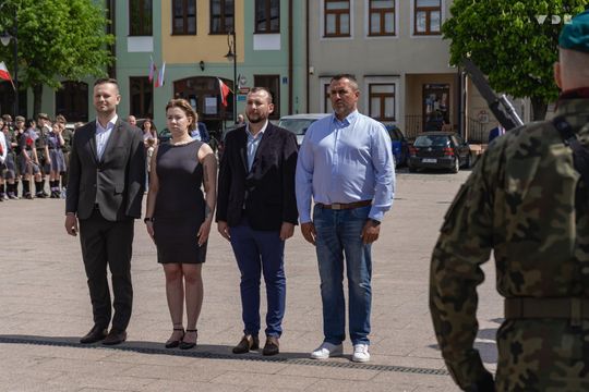 Miejskie Obchody Święta Konstytucji Trzeciego Maja we Włodawie [GALERIA ZDJĘĆ]