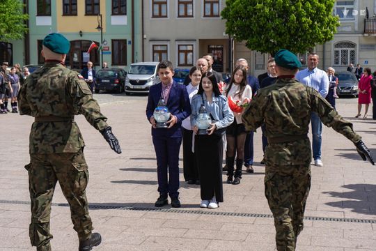 Miejskie Obchody Święta Konstytucji Trzeciego Maja we Włodawie [GALERIA ZDJĘĆ]