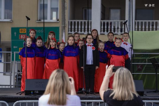 Miejskie Obchody Święta Konstytucji Trzeciego Maja we Włodawie [GALERIA ZDJĘĆ]