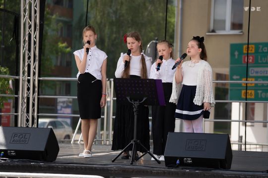 Miejskie Obchody Święta Konstytucji Trzeciego Maja we Włodawie [GALERIA ZDJĘĆ]