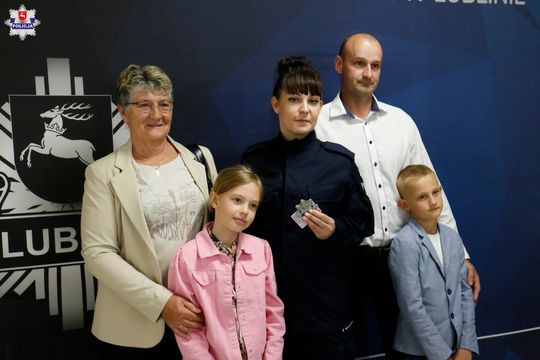 43 nowych policjantów zasiliło lubelski garnizon policji [GALERIA ZDJĘĆ]