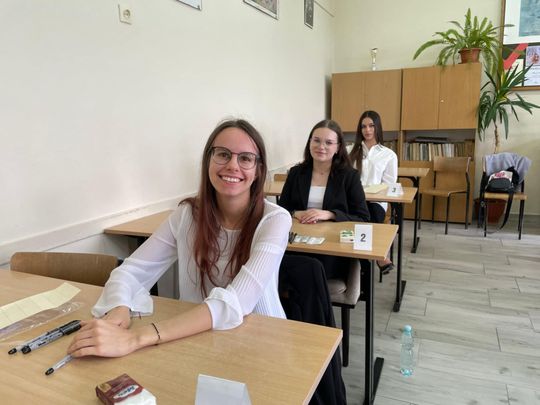 Maturzyści z II Liceum Ogólnokształcącego w Chełmie zmagali się z egzaminem dojrzałości [GALERIA ZDJĘĆ]