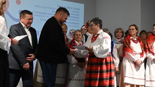 Powiatowe eliminacje Przeglądu Zespołów Śpiewaczych, Kapel i Śpiewaków Ludowych w Pawłowie [GALERIA ZDJĘĆ]