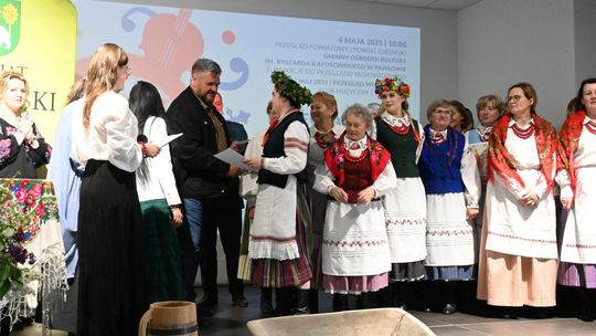 Powiatowe eliminacje Przeglądu Zespołów Śpiewaczych, Kapel i Śpiewaków Ludowych w Pawłowie [GALERIA ZDJĘĆ]